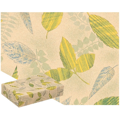 ササガワ　包装紙 リーフクラフト 半才判  49-1542