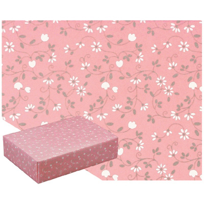 ササガワ　包装紙 フラワーヒル 半才判  49-1530