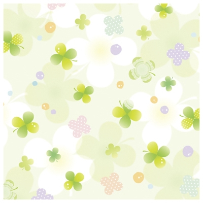 ササガワ　包装紙　ラブリーフォー　半才判　[50枚袋入]