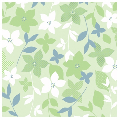 ササガワ　包装紙　ファイングロウ緑　半才判　[50枚袋入]