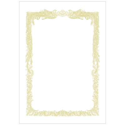 ササガワ　OA賞状用紙 白 A4横書100 10-1161