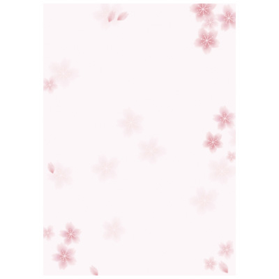 ササガワ　和柄用紙 和ゴコロ 桜  4-1005