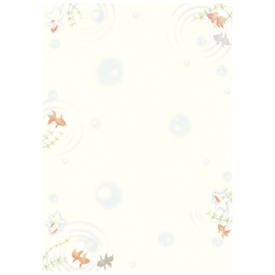 ササガワ　和柄用紙 和ゴコロ 金魚  4-1021