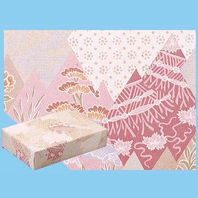 ササガワ　包装紙 カスミ 半才判  49-1714