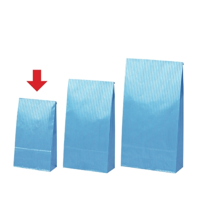 ササガワ　ギフトバッグ 角底袋20P ブルー [20枚袋入]