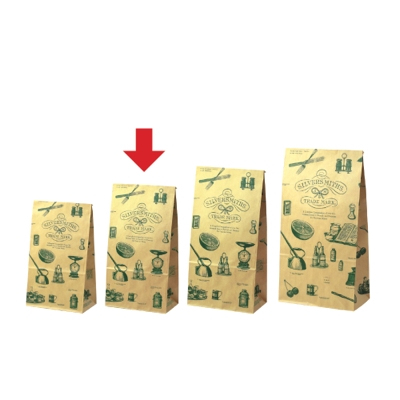 ササガワ　ギフトバッグ 角底袋20Pシルバースミス [20枚袋入]