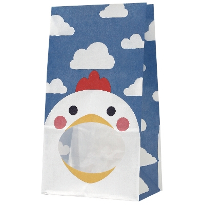 ササガワ　パックンバッグ ニワトリ 10P [10枚袋入]