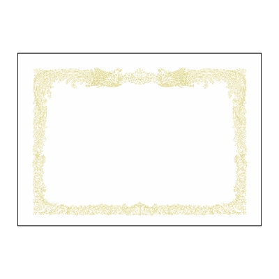 ササガワ　厚口ＯＡ賞状用紙　白　Ａ３判縦書用１００　[100枚袋入]