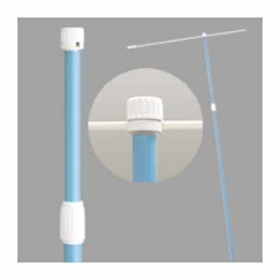 ササガワ　のぼり用ポール　青　[1本袋入]