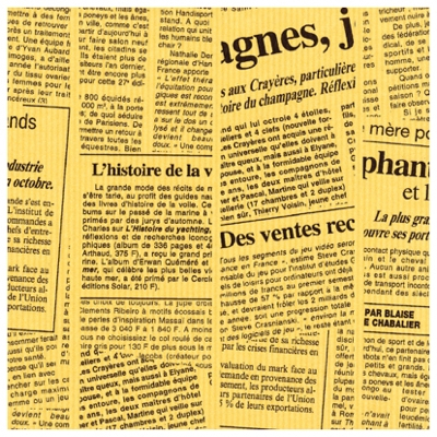 ササガワ　包装紙　筋入ニュースレター　半才判　[50枚袋入]