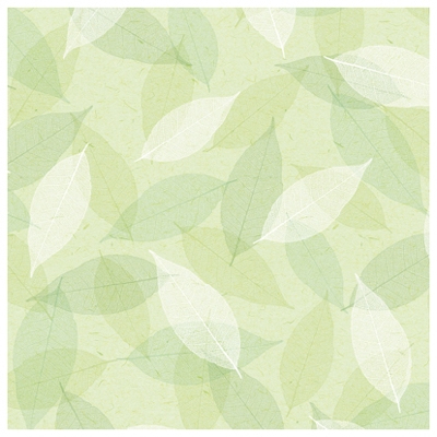 ササガワ　包装紙　シアーリーフ　半才判　[50枚袋入]