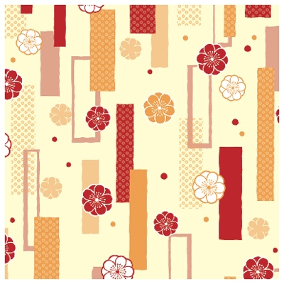 ササガワ　包装紙　梅小町　半才判　[50枚袋入]