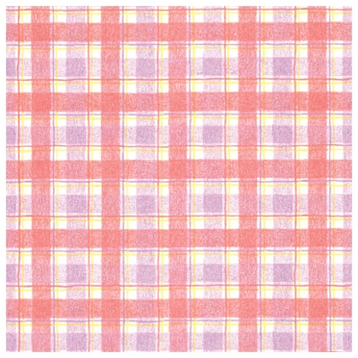 ササガワ　包装紙　タータンチェックＲ　全判　[50枚袋入]