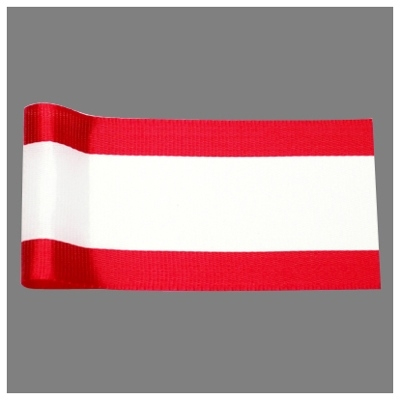 ササガワ　催事用リボン　赤耳　３６ｍｍ幅　[30ｍ巻]