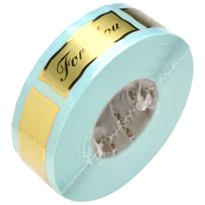 ササガワ　ギフトシールロールタイプ　Ｆｏｒ　ｙｏｕ　[500片袋入]