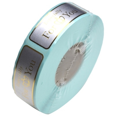 ササガワ　ギフトシールロールタイプ　Ｆｏｒ　Ｙｏｕ　王冠　[500片袋入]