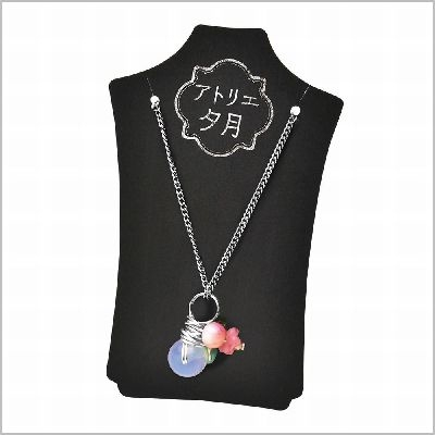 ササガワ　ネックレス専用台紙　ブラック　Ｓ　[16枚袋入]