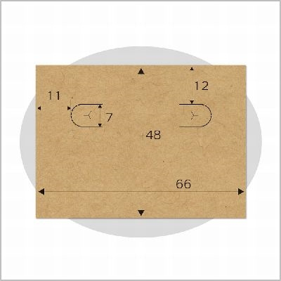 ササガワ　ＯＡ対応ピアス・イヤリング作成台紙　ホワイト　Ｌ　１２０枚作成出来ます　[15シ－ト袋入]