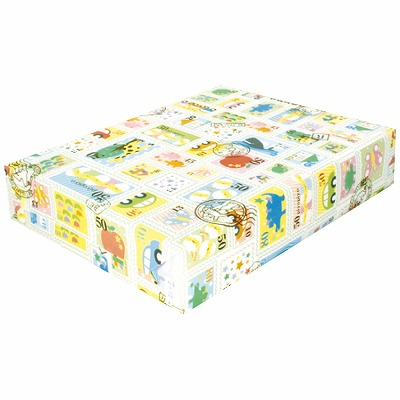 ササガワ　包装紙 プチスタンプ 半才判　[50枚袋入]