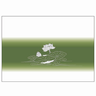 ササガワ　掛紙 B5判 仏 無字 竹  [100枚入]