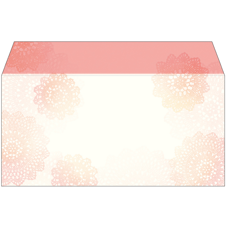 ササガワ　商品券袋 横封式 レース