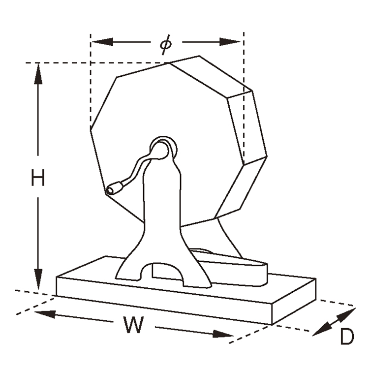 ササガワ　抽選器