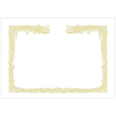 ササガワ　OA賞状用紙 雲ナシB4判縦書用 10-1470