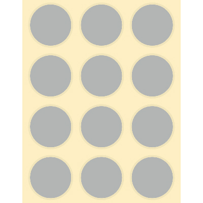 ササガワ　スクラッチシール 円