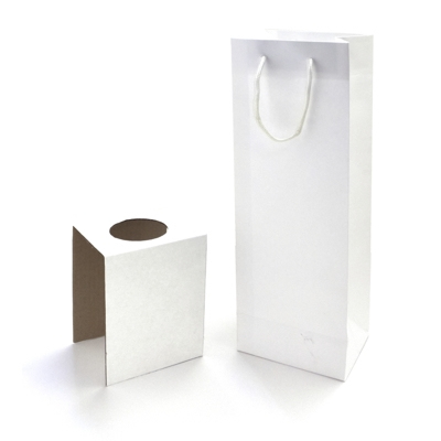 ササガワ　手提ゲバッグ 一升瓶 1本用 [10枚袋入]