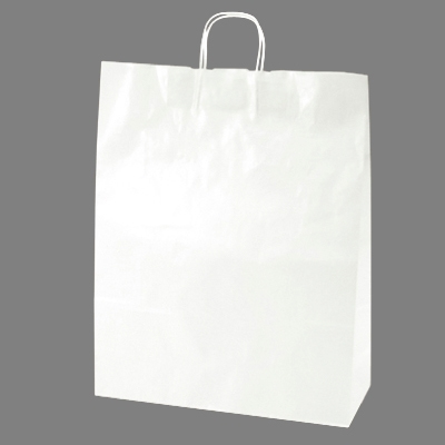 ササガワ　手提ゲバッグ 10P白無地 特々大 [10枚袋入]