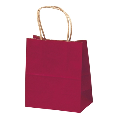 ササガワ　手提ゲバッグ 10P赤 特小 [10枚袋入]