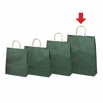 ササガワ　手提ゲバッグ エメラルド 特大 [50枚袋入]