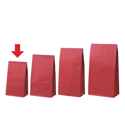 ササガワ　ギフトバッグ 角底袋 ルージュ [100枚袋入]