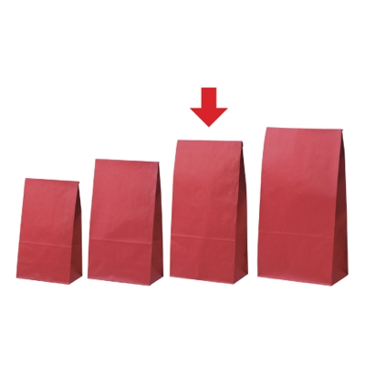 ササガワ　ギフトバッグ 角底袋20P ルージュ [20枚袋入]