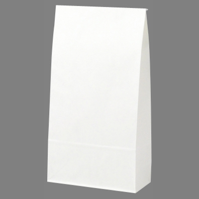 ササガワ　ギフトバッグ 角底袋20Pシロ 無地 [20枚袋入]