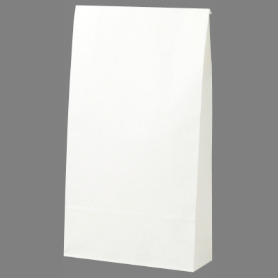 ササガワ　ギフトバッグ 角底袋20Pシロ 無地 [20枚袋入]