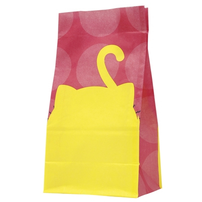 ササガワ　パックンバッグ ネコ 10P [10枚袋入]