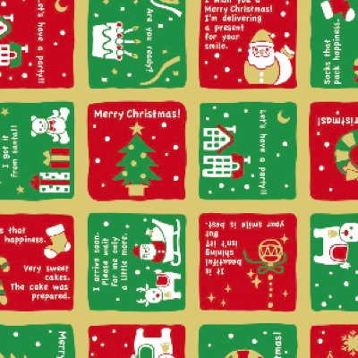 ササガワ　包装紙 クワドラード 半才判 [50枚袋入]