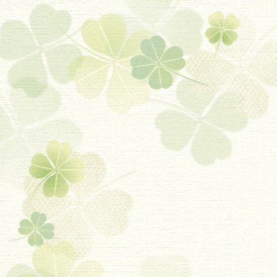 ササガワ　和柄用紙　和ごころ　四つ葉　[10枚袋入]