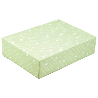 ササガワ　包装紙　フラワーレターＧ　半才判　[50枚袋入]