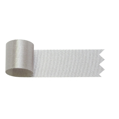 ササガワ　リボン　グレース　銀　１２ｍｍ幅　[20ｍ巻]