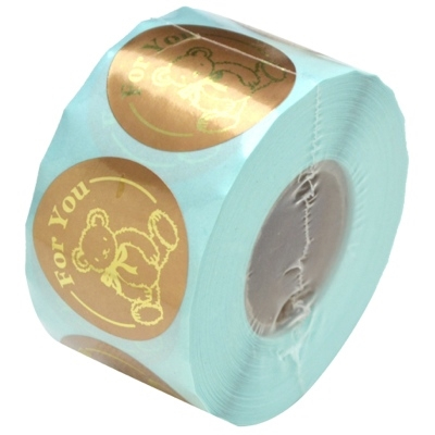 ササガワ　ギフトシールロールタイプ　Ｆｏｒ　Ｙｏｕ　[500片袋入]