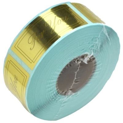 ササガワ　ギフトシールロールタイプ　Ｆｏｒ　Ｙｏｕ　[500片袋入]