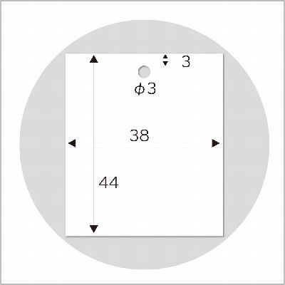 ササガワ　ＯＡ対応ＴＡＧ作成用紙　クラフト　Ｓ　２２５枚作成出来ます　[15シ－ト袋入]