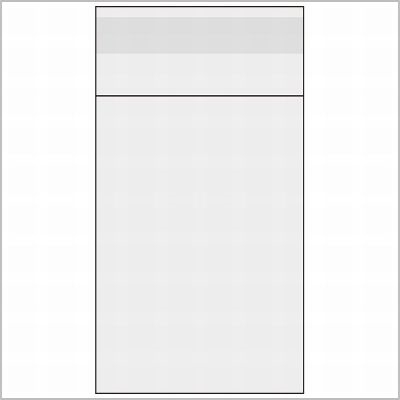 ササガワ　テープ付き透明袋　Ｍ２　７０×１００　[100枚袋入]