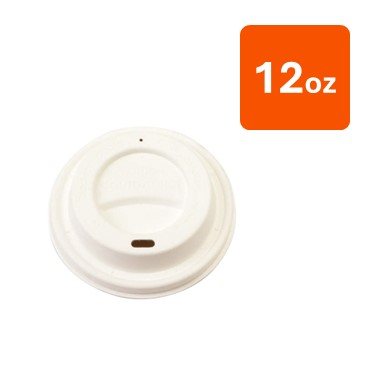 ペーパーリッド（HOT用）12oz 白 1,000個入の商品画像