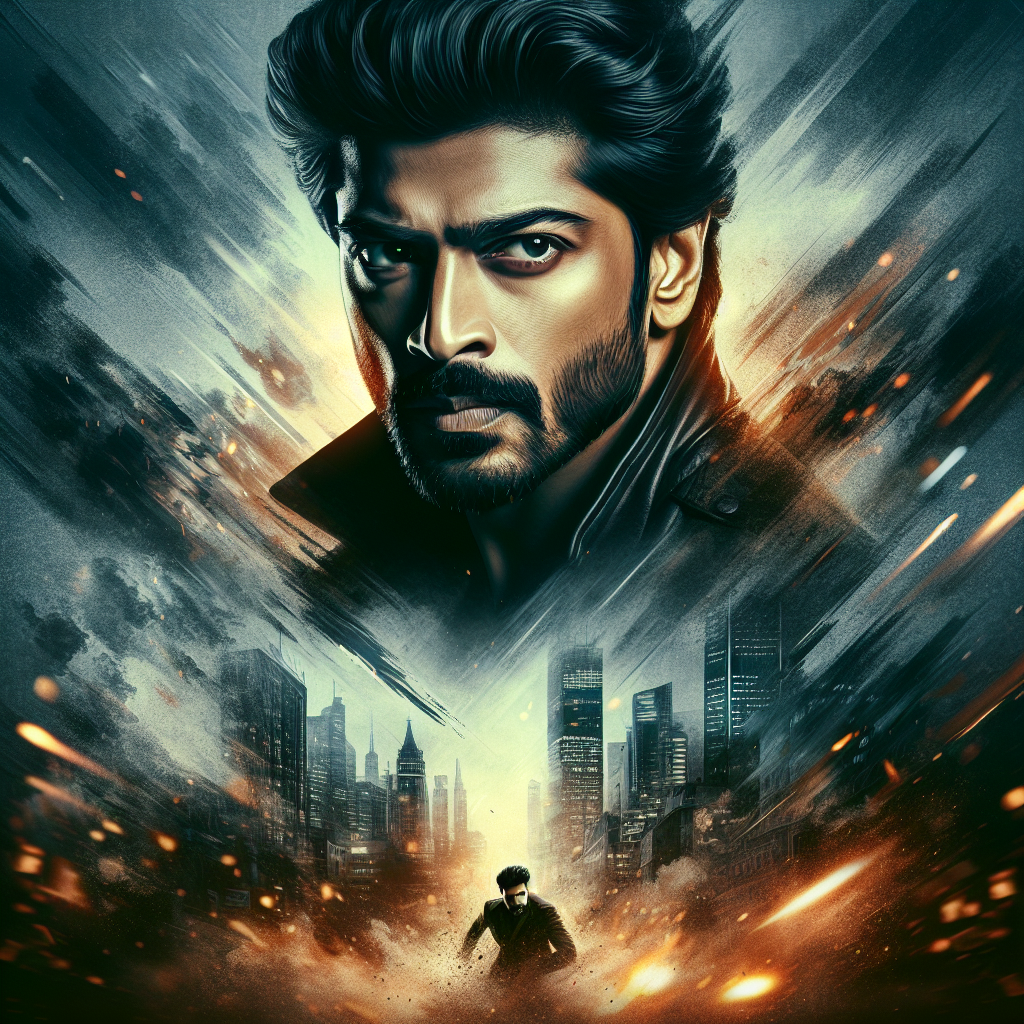 Póster de la película Raid 2 destacando a Ajay Devgn con un fondo dramático, enfatizando el tono de acción y emoción