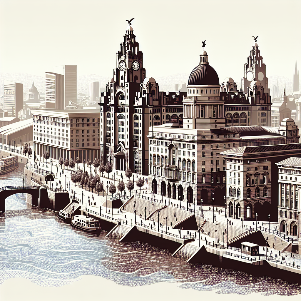 リヴァプールの有名な街並みと観光名所