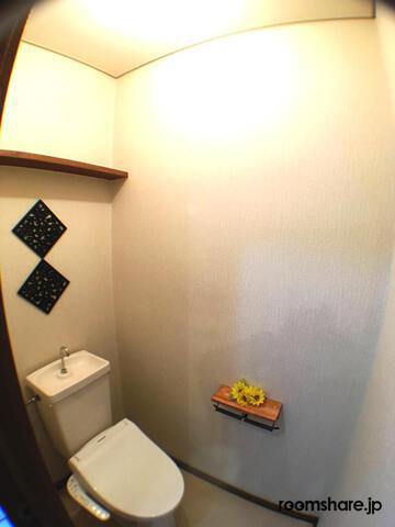 部屋あり(個人運営) トイレ