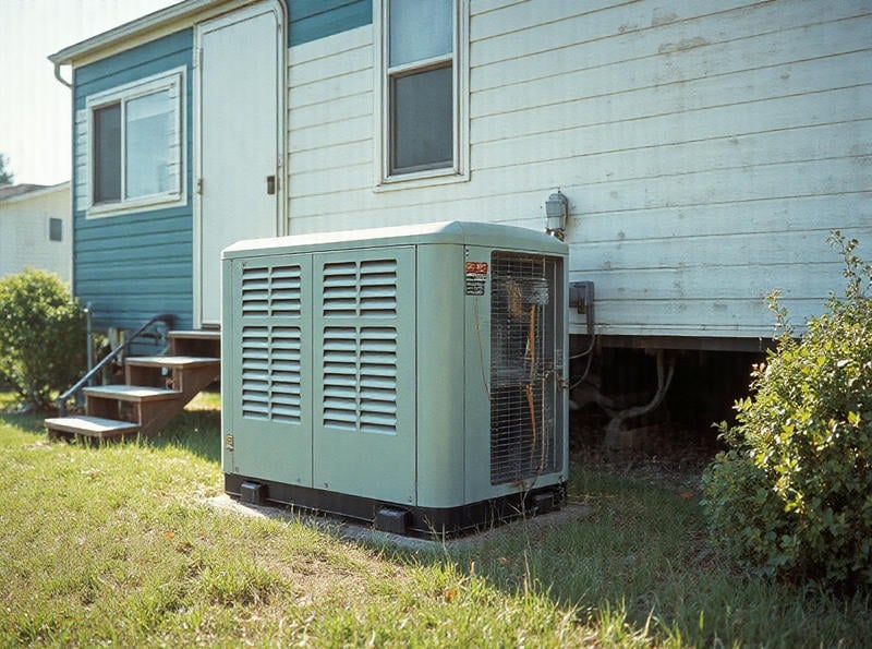 Components and operation of central air systems in mobile homes